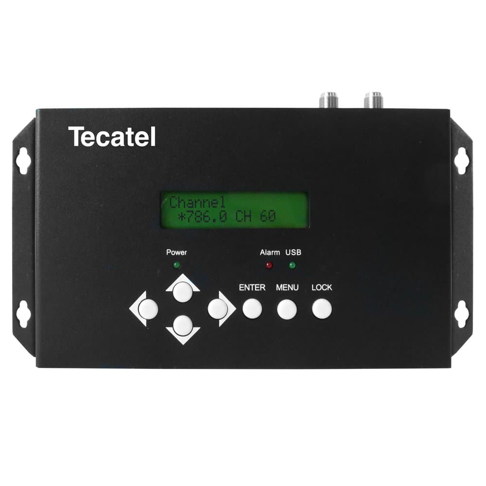 TECATEL mod-dimhd6 – HD Modulator COFDM HDMI Input with USB, Black