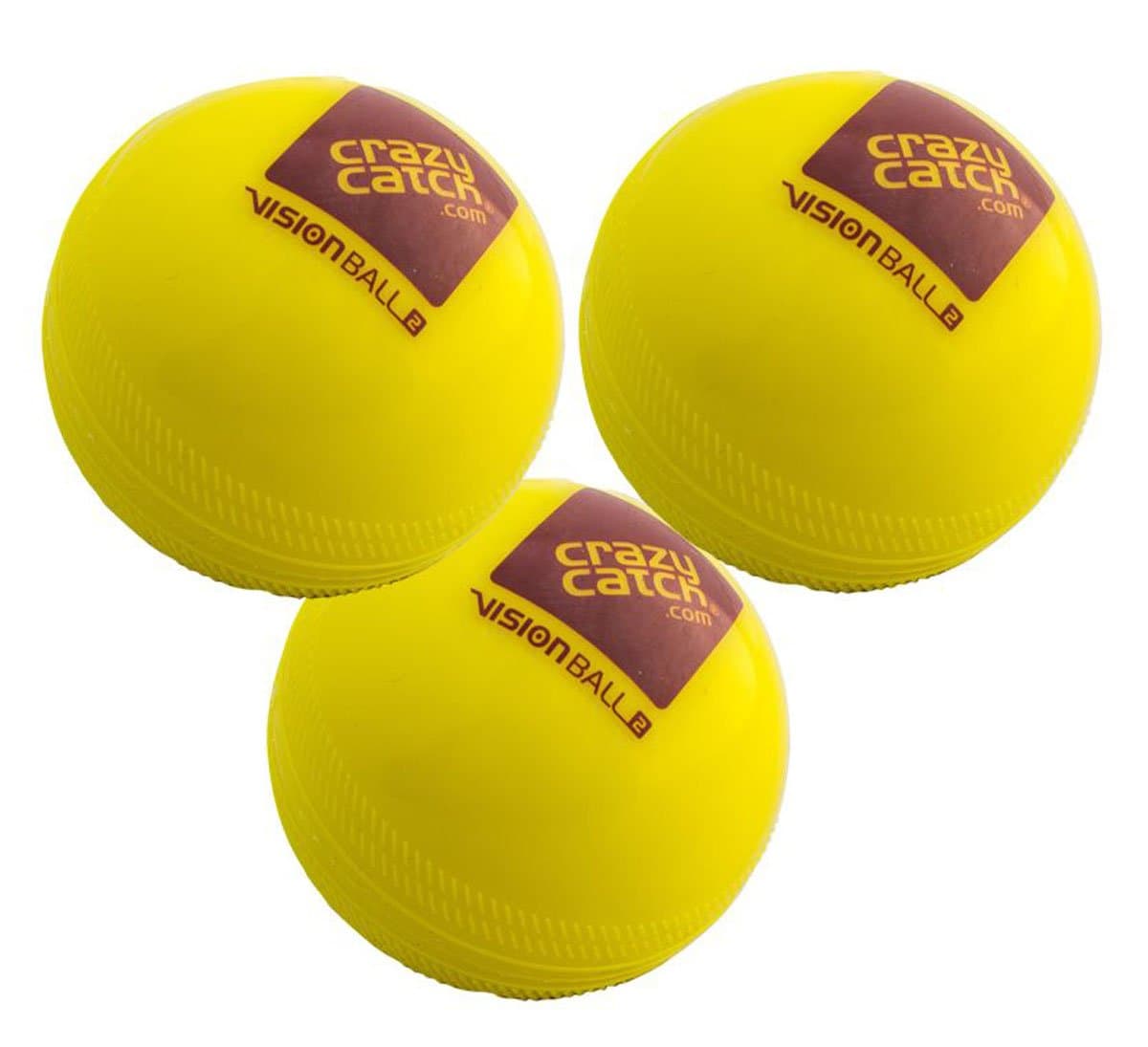 Crazy Catch - 3 Vision Balls (yellow)