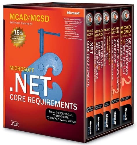 MCAD/MCSD Seld–Paced Training Kit – Microsoft .NET Core Requirements, Exams 70–305/70–315, 70–306/ 70–316, 70–310/70–320, and 70–300: MCAD/MCSD Self-Paced Training Kit