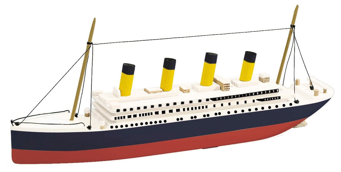 Backyard and Beyond Basic Boats-titanic kit