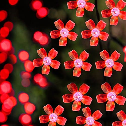 LED Solar Party String Lights with Auto Sensor, 100 Twinkling Outside Icicle Lights, Christmas Fairy Indoor Outdoor Starry Lights, Waterproof, 39.1 Feet Long