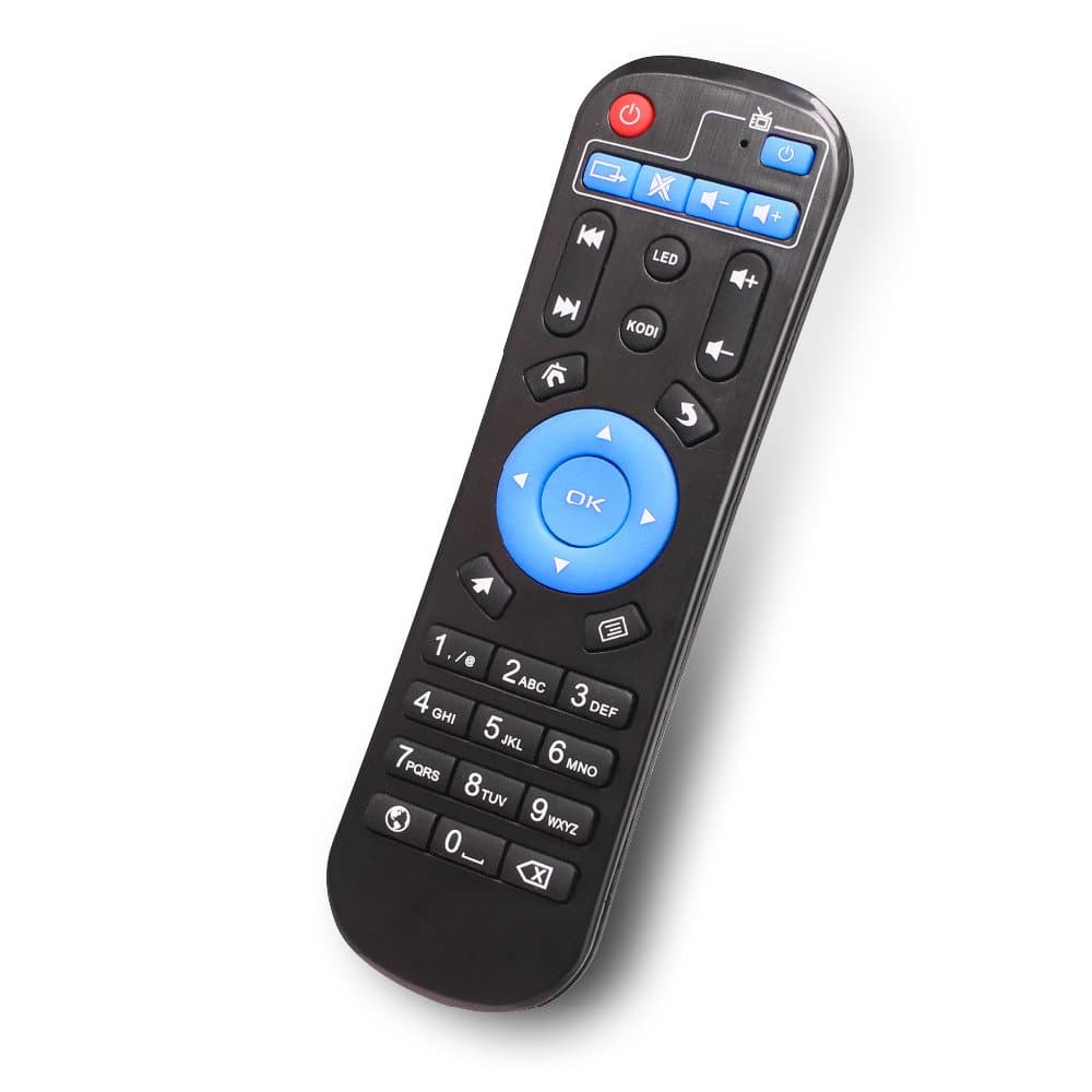 [PiBridge] Replacement Remote Control Controller For MXQ, M8, M8S, M8S Plus, MXQ PRO, T95M, T95N Android Smart TV Box KODI IPTV Media Player (QBOX-Amlogic S912, T95Z Plus, T95/W/U/K/V Pro)