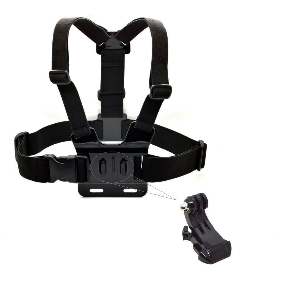 CELLer(TM) Digital Camera Accessory Kits 6in1 Head Strap Mount & Chest Harness & Monopod Tripod Adapter for Gopro Hero 1 2 3 3+