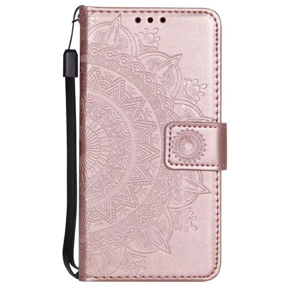 iPhone 8 Plus iPhone 7 Plus Case PU Leather Wallet Protect Flip Cover 5.5" (iPhone 7 Plus/iPhone 8 Plus, Pink)
