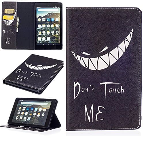 Amazon Fire HD 8 (2016 6th Generation) Case, Beimu Slim Light PU Leather Smart Cover Stand Hard Shell Case With Built in Cards and Money Slot for Fire HD 8 Tablet (6th Gen, 2016 release Only)