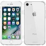 Ulikeus iPhone 7 Case, iPhone 8 Case Clear Slim Design Shockproof Drop Protection Soft Anti Yellow Protective Phone Back Cover