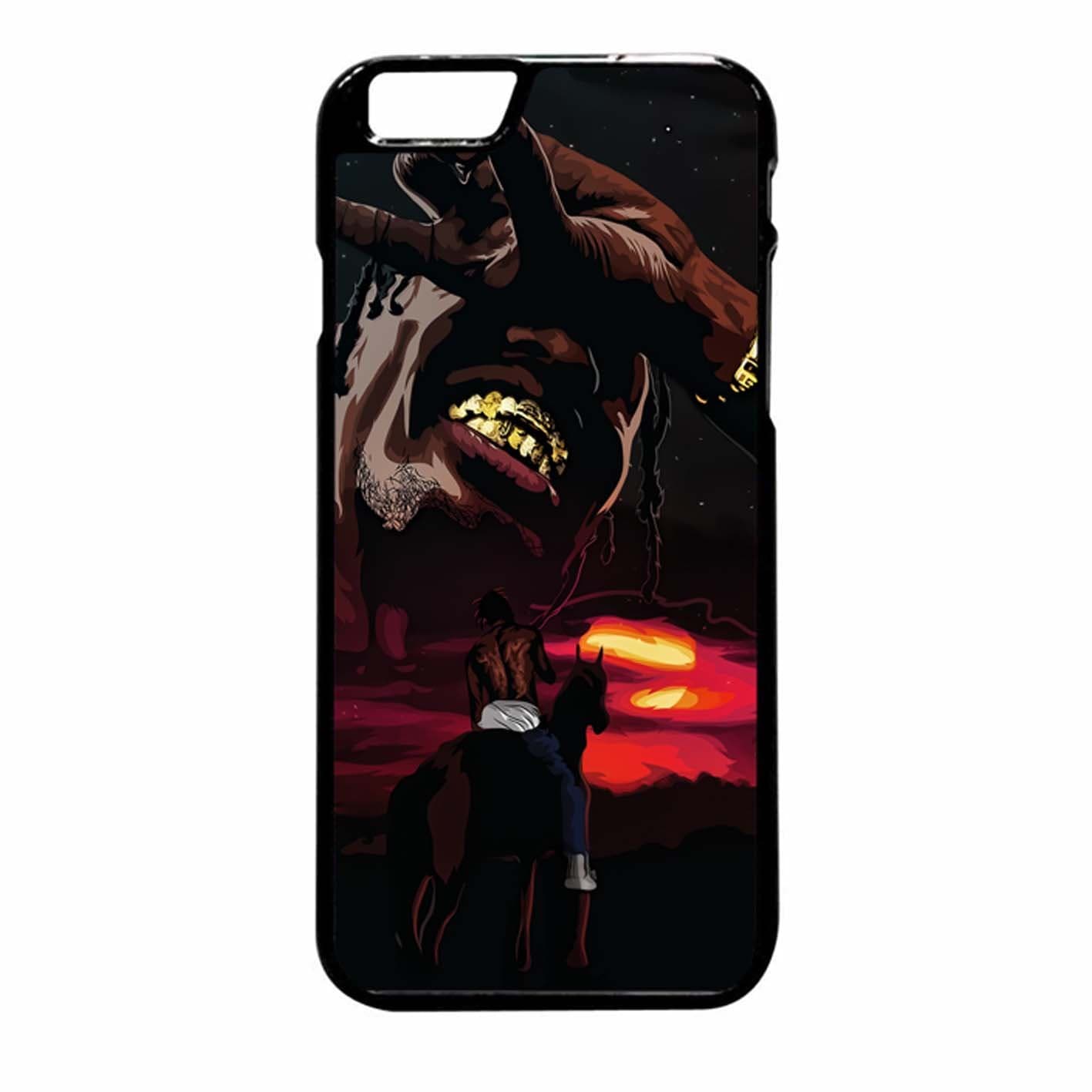 Travis Scott Rodeo iPhone 6 Plus/6s Plus Case (Black Rubber)