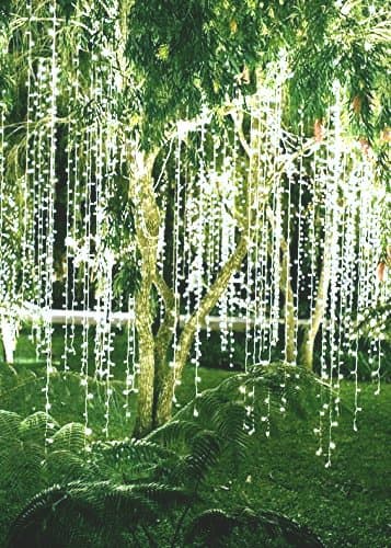 MaxS String Light 118inch*118inch Babysbreath LEDs Powered Starry String Light for Gardens, Home, Wedding, Christmas Party (Pure light)