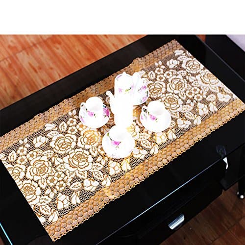 [Bronzing]PVC table cloth/ plastic/tea table mats/tablecloth / bedside table cover/ table cloth/ table cloth-A 50x40cm(20x16inch)