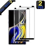 Note 9 Tempered Glass Screen Protector,Screen Protector for Samsung Galaxy Note 9, [Anti-Bubble][9H Hardness][HD Clear], Tempered Glass Screen Protector Compatible with Samsung Note 9 [2-Pack]
