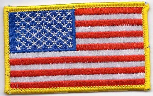 American Flag Iron OR SEW ON Patch