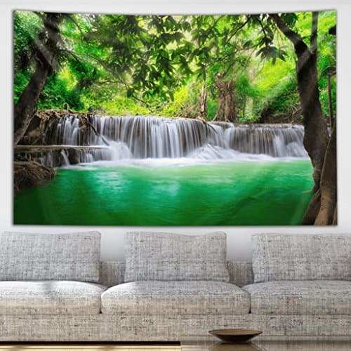 Kanjanaburi Waterfall Tapestery