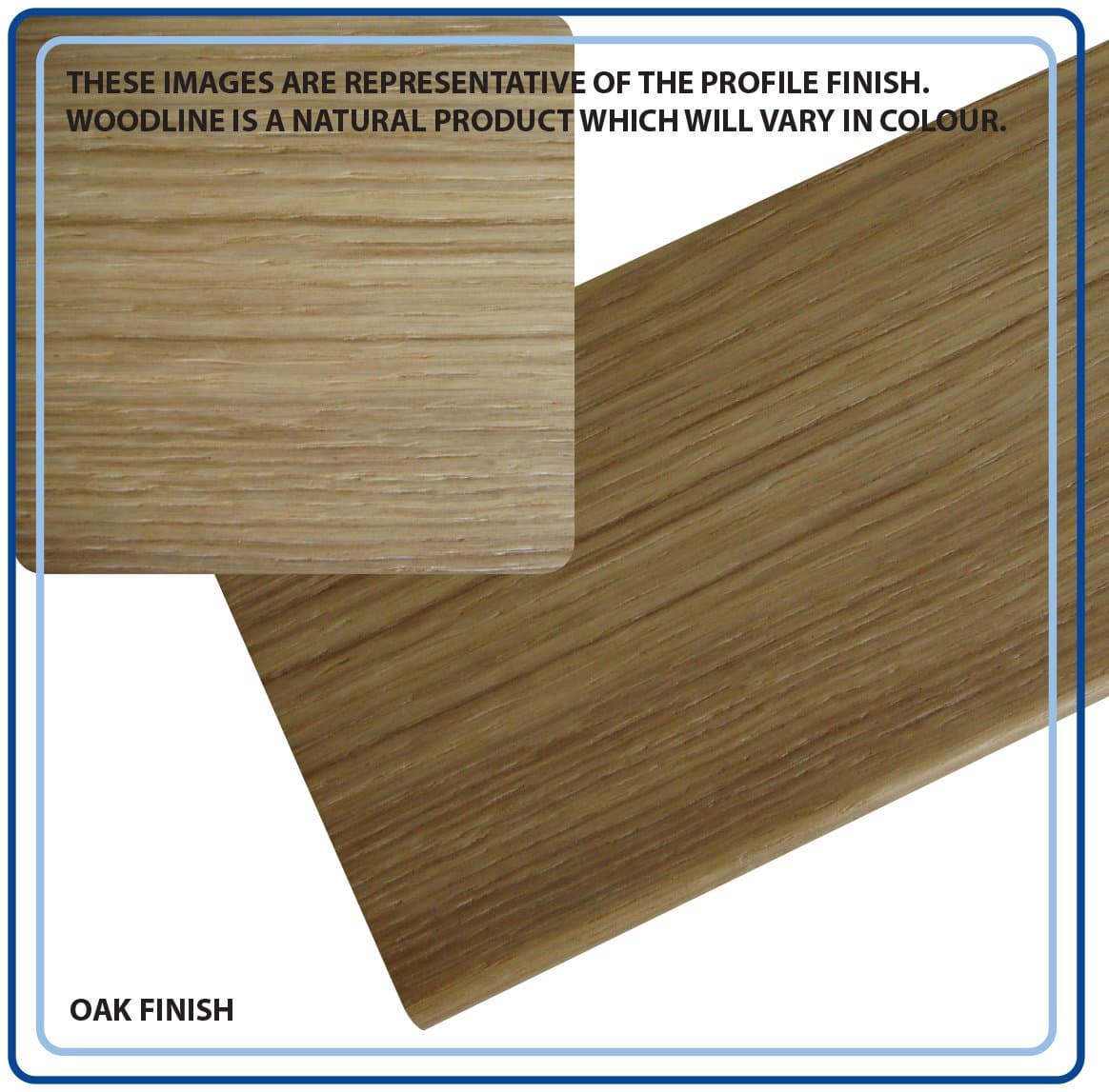 Solid Oak Unfinished Height Adjustable Twin Flooring Profile, Threshold Cover Strip, Door Bar, Suitable for 15-18mm Floors