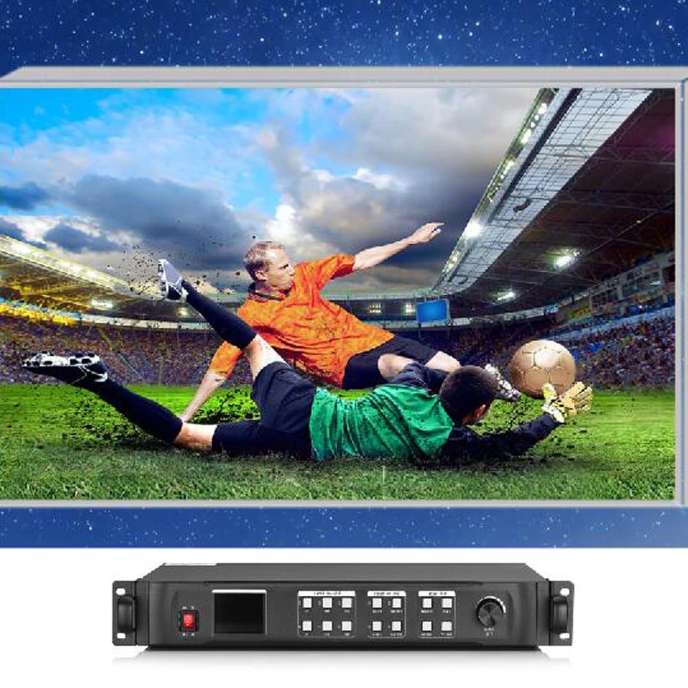LED Video Wall Processor Controller Converter Max Load of 1920 x 1200 Output LED Wall Display Monitor Kystar KS600