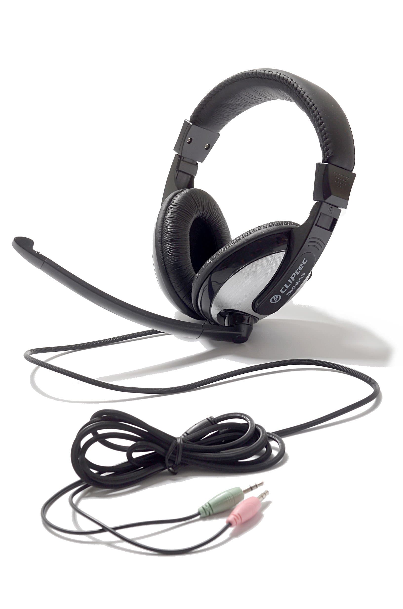 CLiPtec® Clear Beat Deep Base Stereo Multimedia Headset for Skype, Chat, Gaming, Music and more.