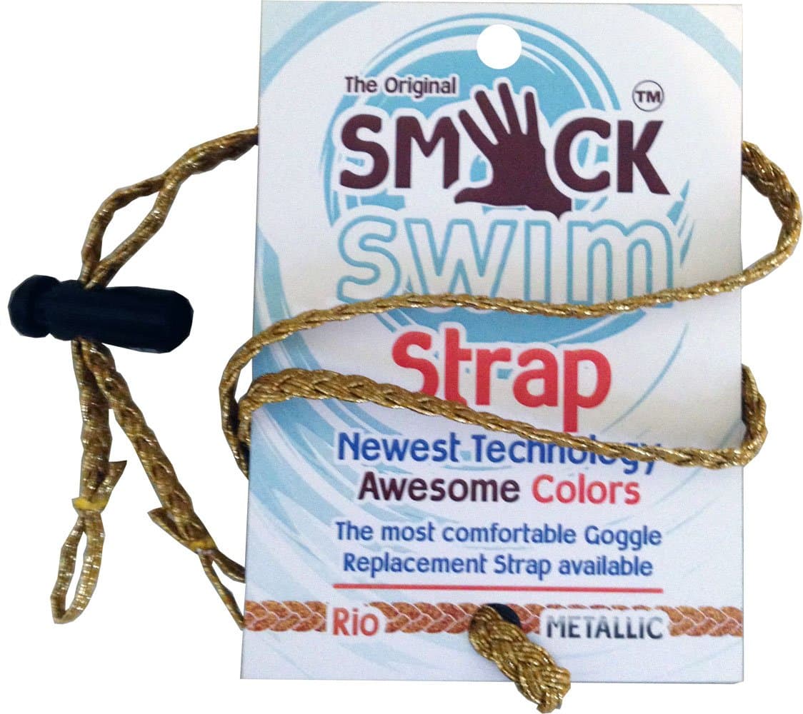 Smack Strap Braided Elastic Goggle Replacement Strap - Rio (Metallic)