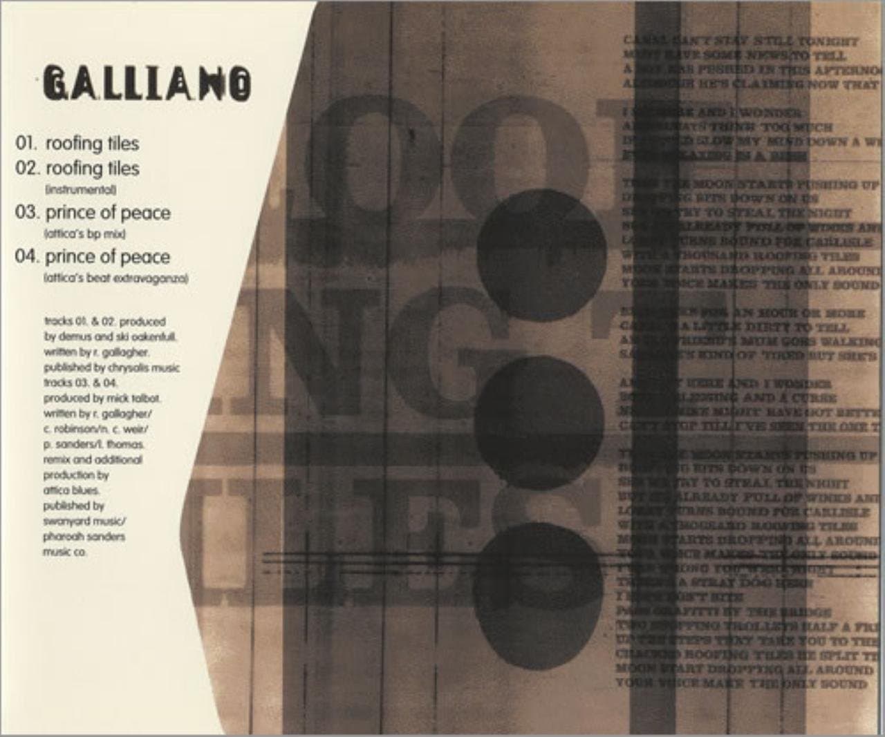 Roofing Tiles [CD 1]