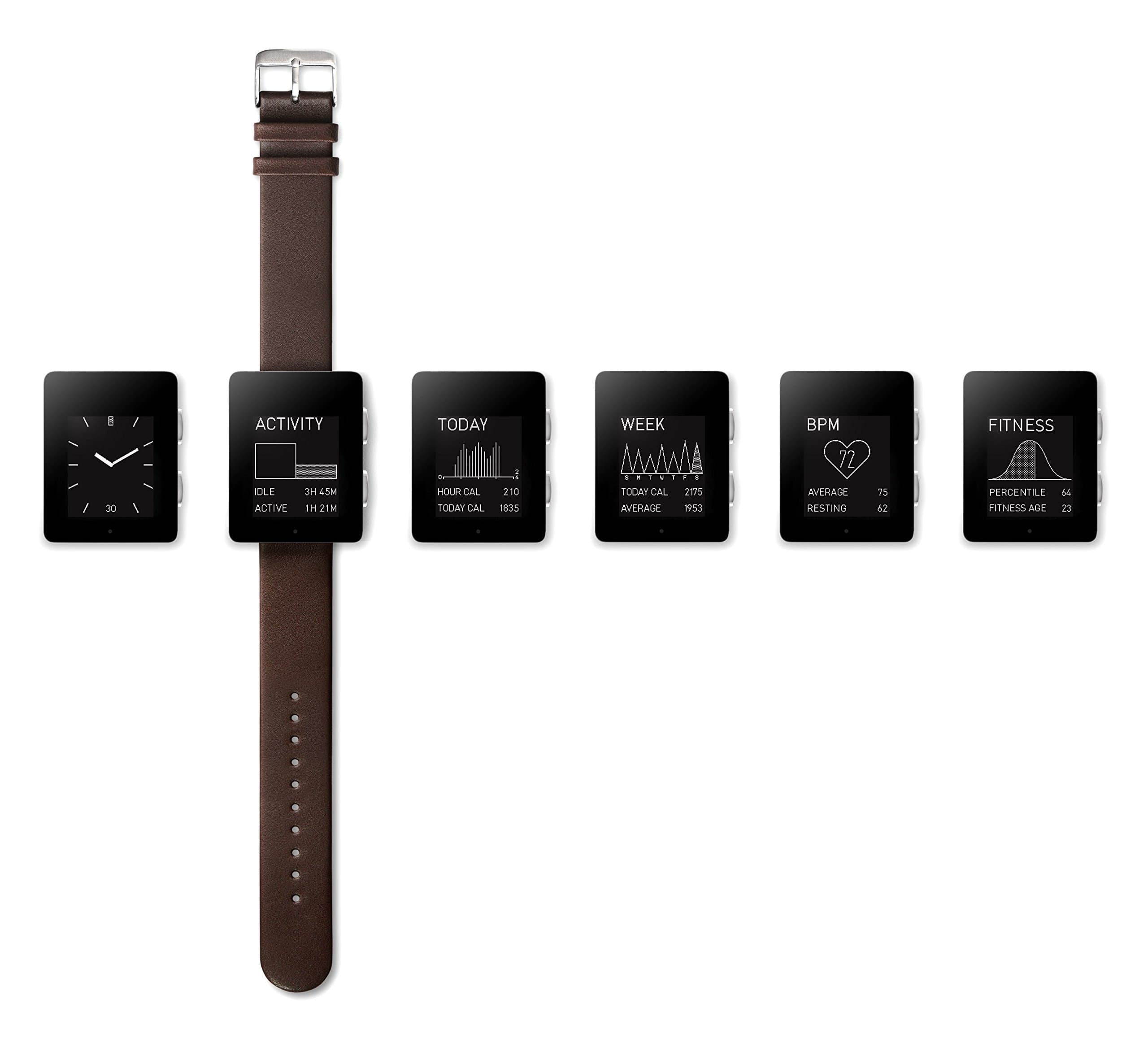 Wellograph Wearable Tech Watch - Silver