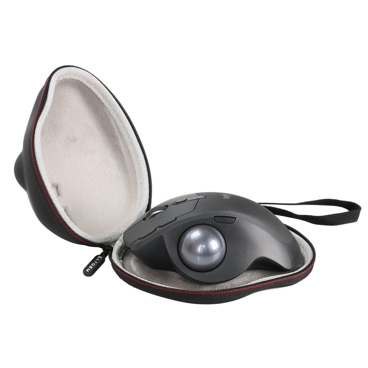 LTGEM EVA Hard Case for Logitech MX Ergo Advanced Wireless Trackball & Mx Ergo Plus Trackball Mouse - Travel Protective Carrying Storage Bag