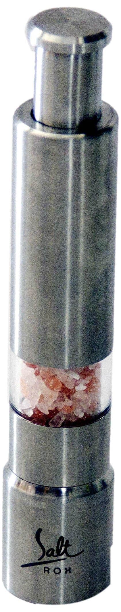 Salt Rox Stainless salt mill, regular, Silver