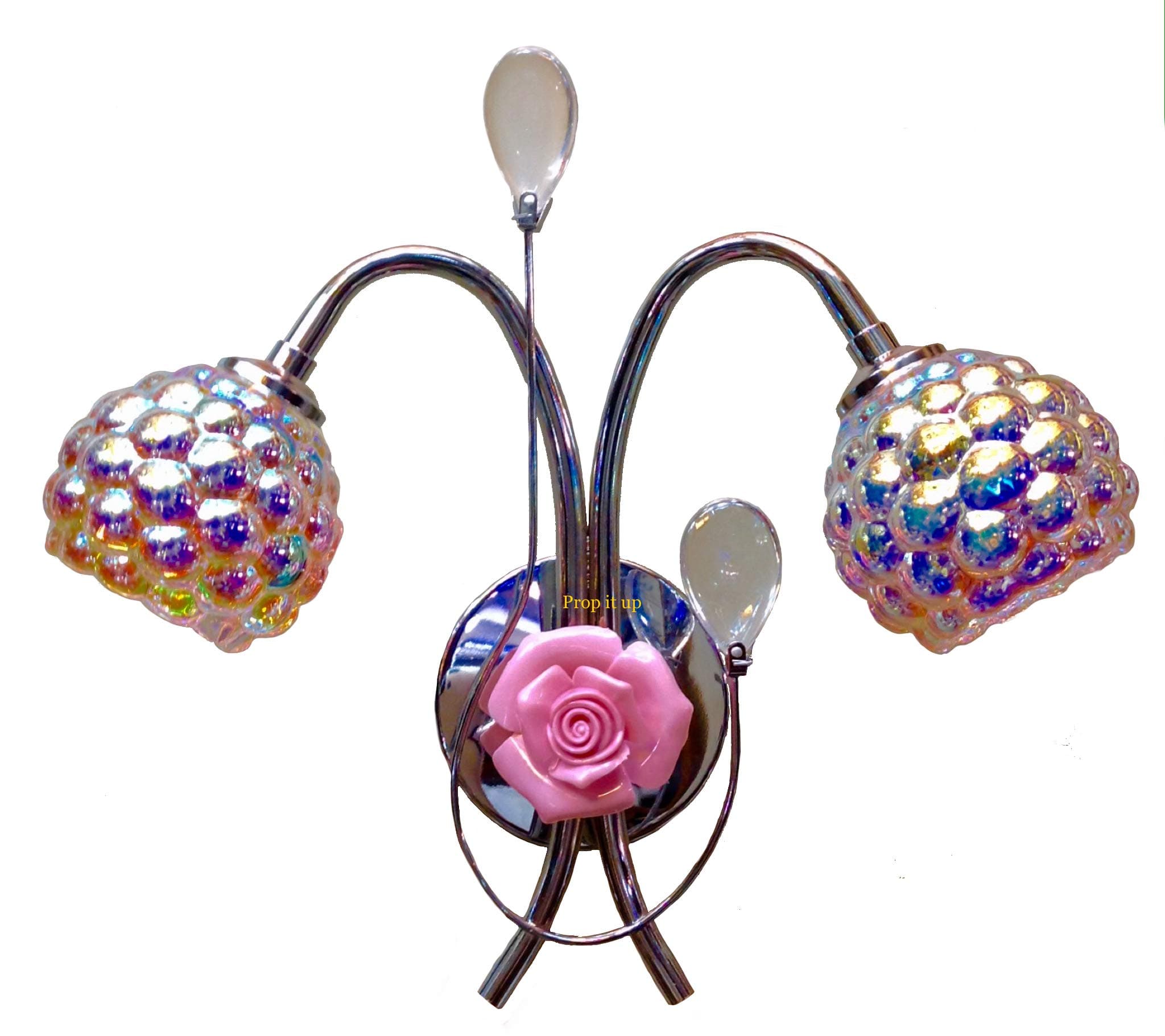 Prop It Up LED Wall Light, Rainbow, Round