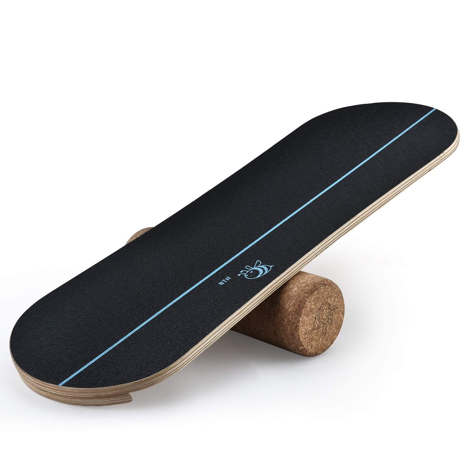 4TH Bee Core Balance Board for Exercise Training-Board Exercise for Fitness with Roller- Board Balancing for Surf,Ski, Snowboard and Skateboarding.