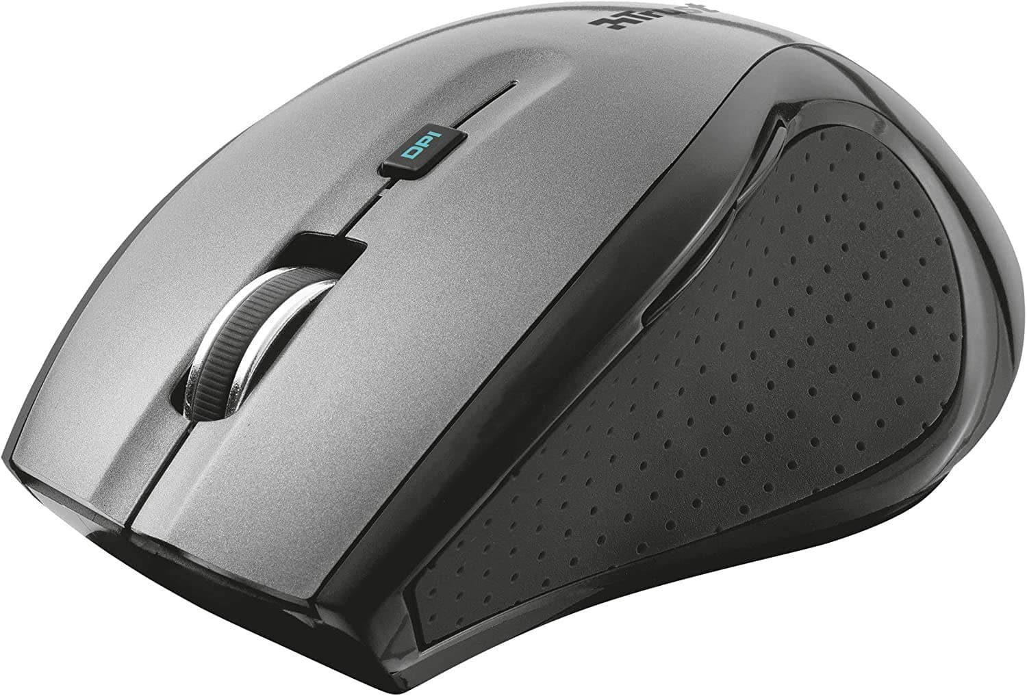 Trust Maxtrack Wireless Mini USB Mouse for Computer and Laptop - Grey