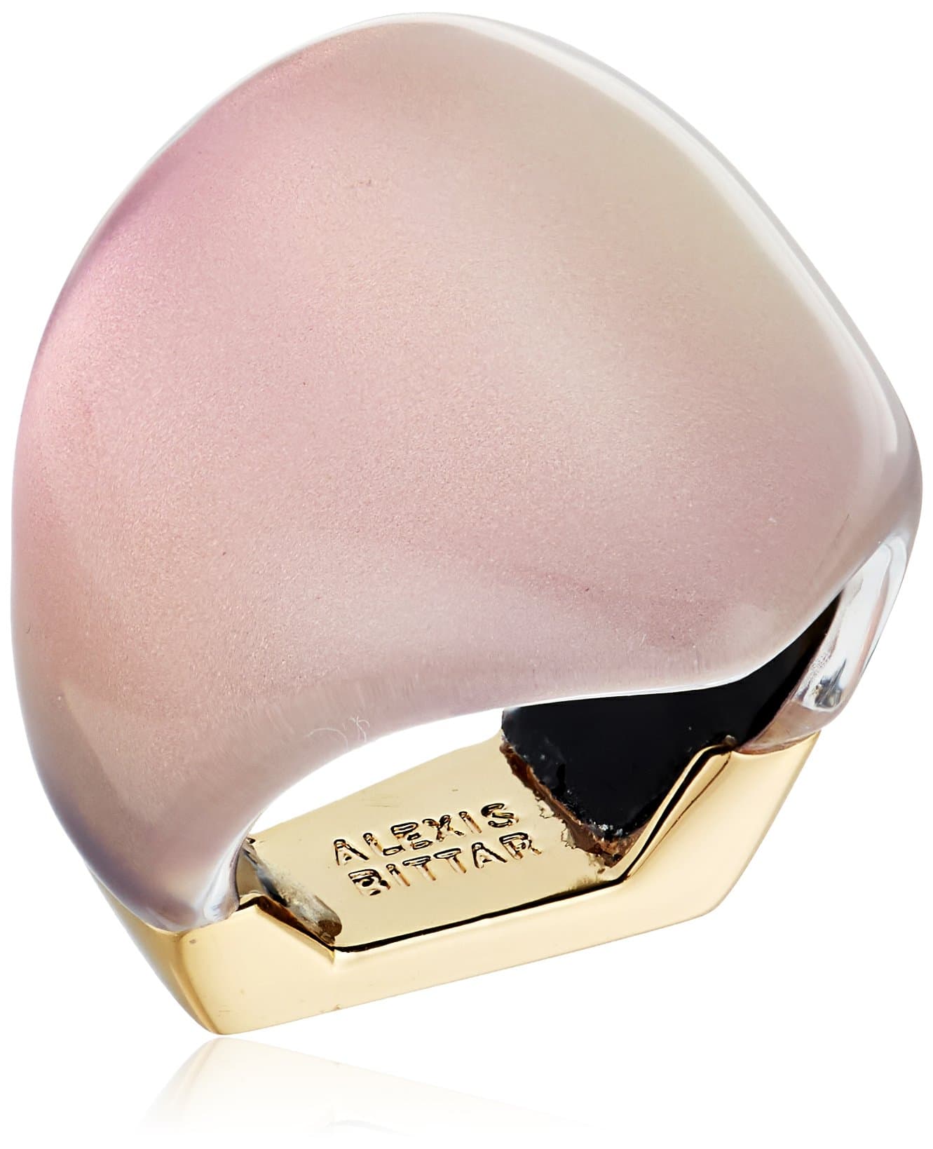 Alexis Bittar Asymmetrical Block Ring