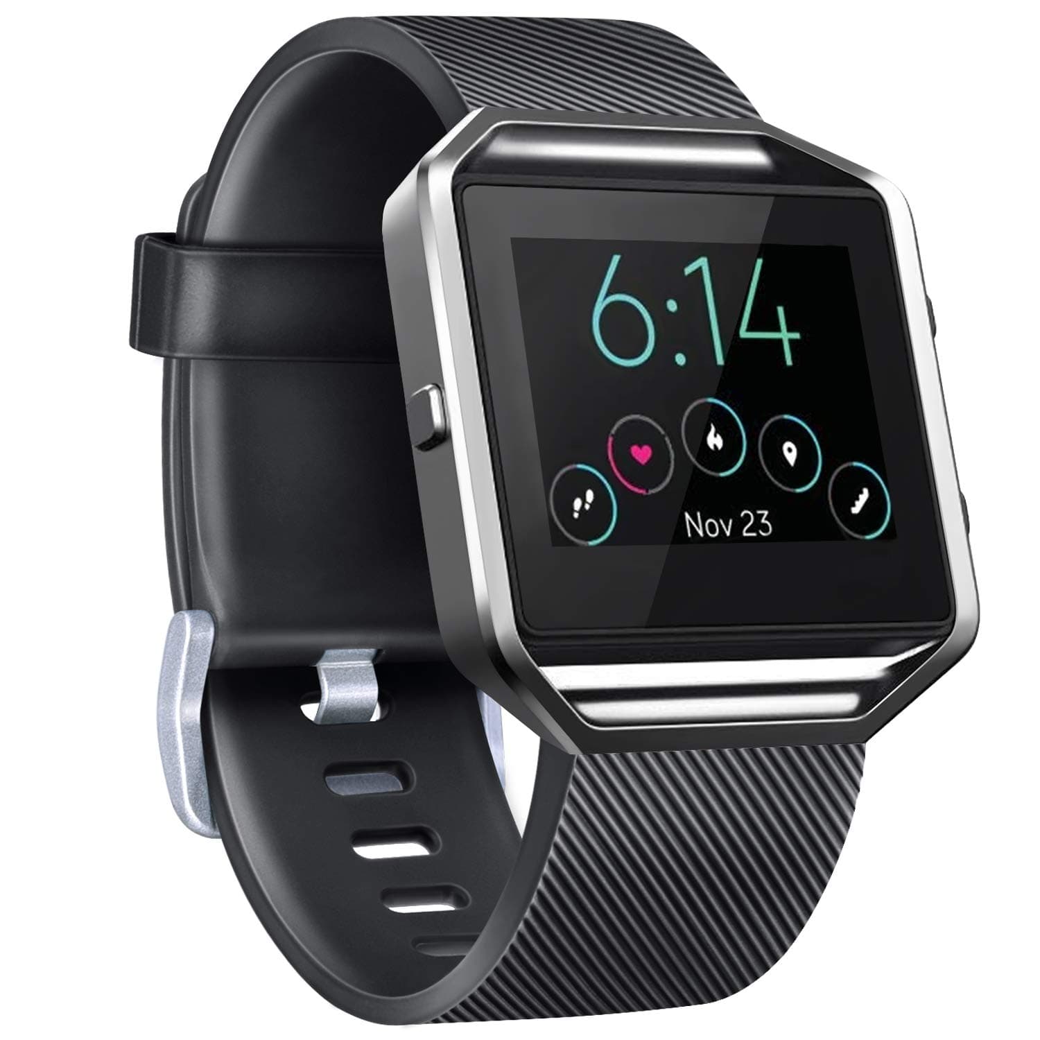 Vancle Replacement Strap compatible with Fitbit Blaze, Not Included Fitbit Blaze and Frame