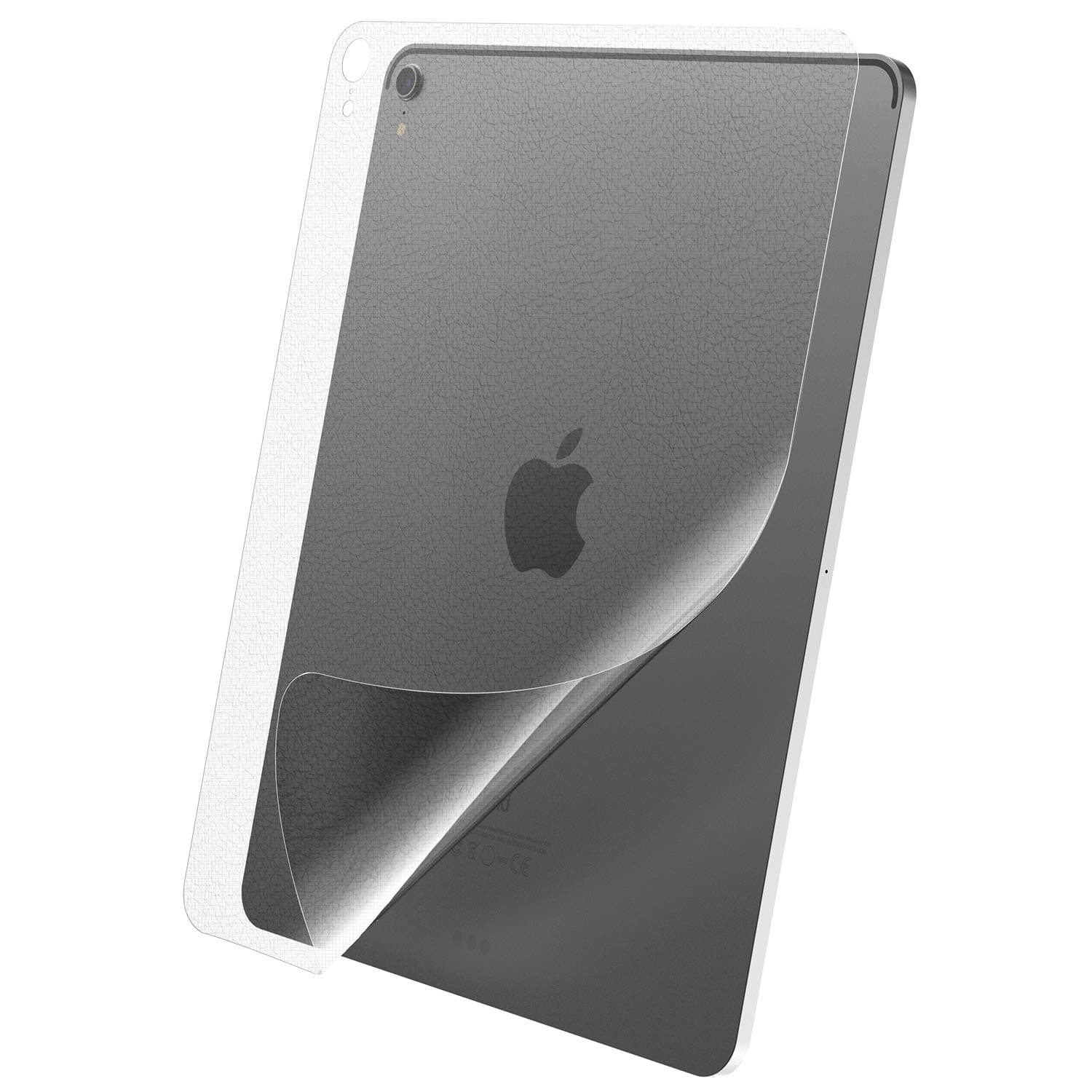 Klearlook (2 Pack) Back Protectors Compatible with iPad Pro 12.9, 2 Semi-Transparent (Keep Original Look) Rear Skin Sticker Cover with (Keyboard Compatible)(Anti-Scratches) for 2018 iPad Pro 12.9 Inch