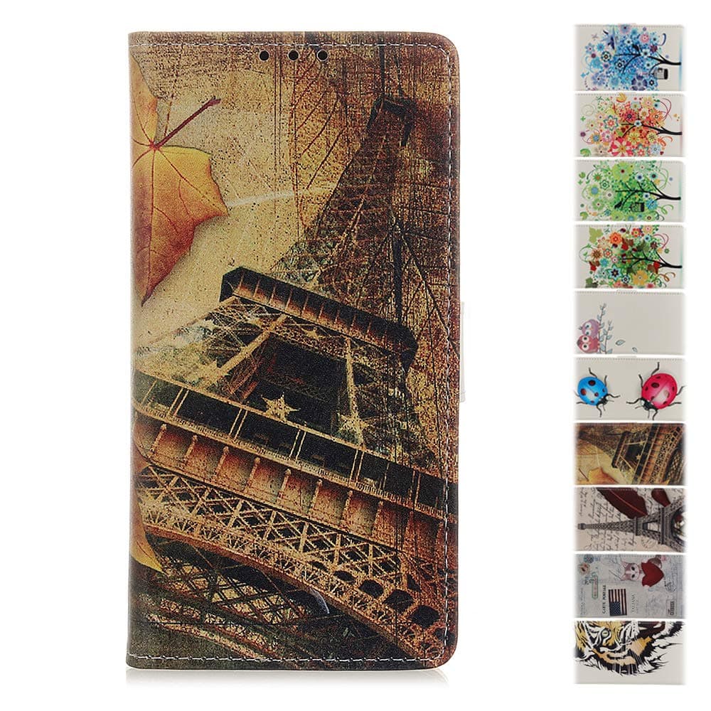 Painted Pattern Leather Case for Nubia Red Magic 3S Leather Wallet Card Flip Case with Magnetic Closure Cover Compatible with Nubia Red Magic 3S (Figure 3)