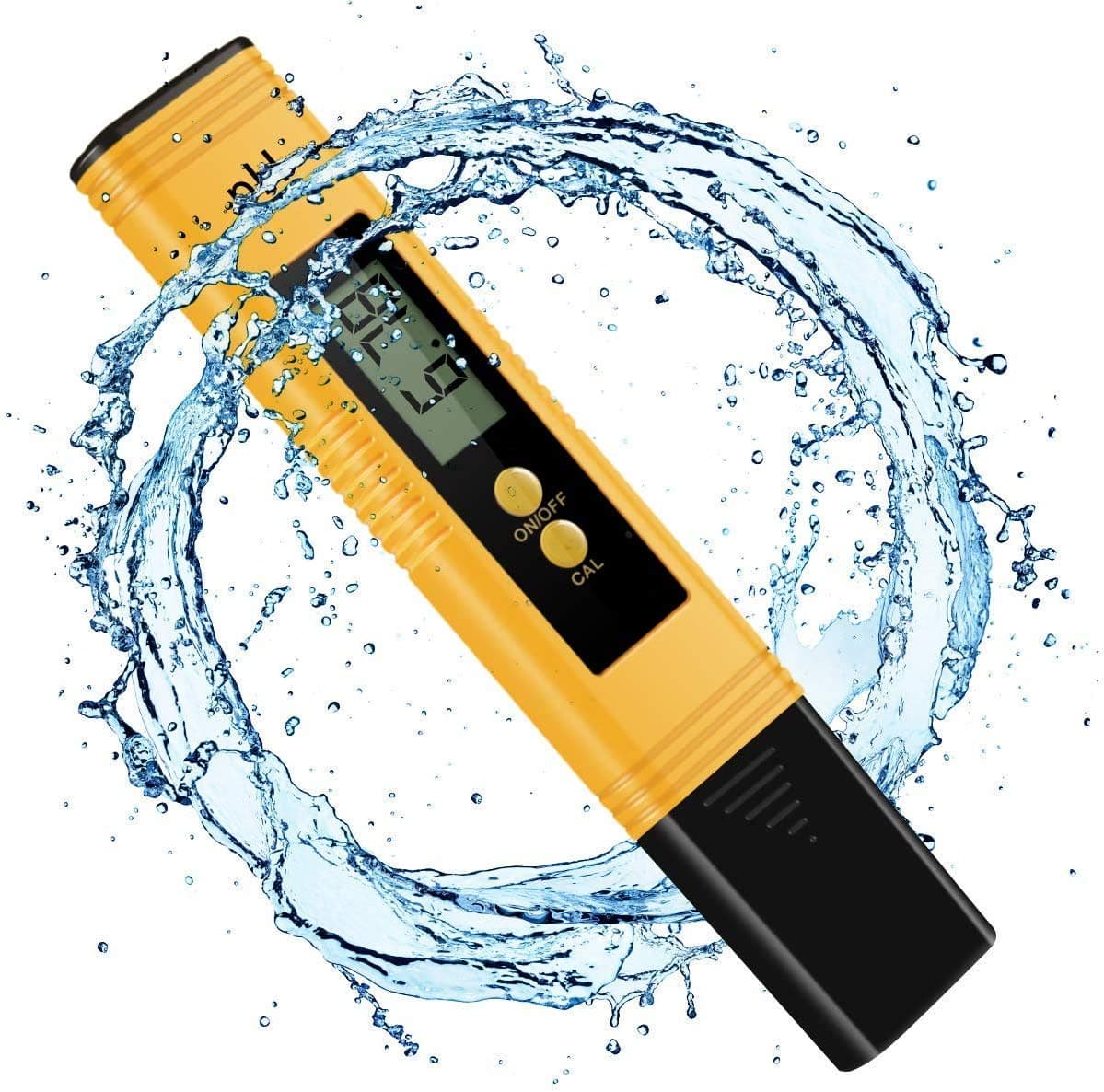 Digital PH Meter, PH Meter 0.01 PH High Accuracy Water Quality Tester with 0-14 PH Measurement Range for Household Drinking Water,Aquarium,Swimming Pools