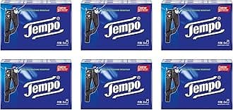 Tempo Pocket Handkerchief Classic 4-ply 10pulls 6packs (Pack of 6)