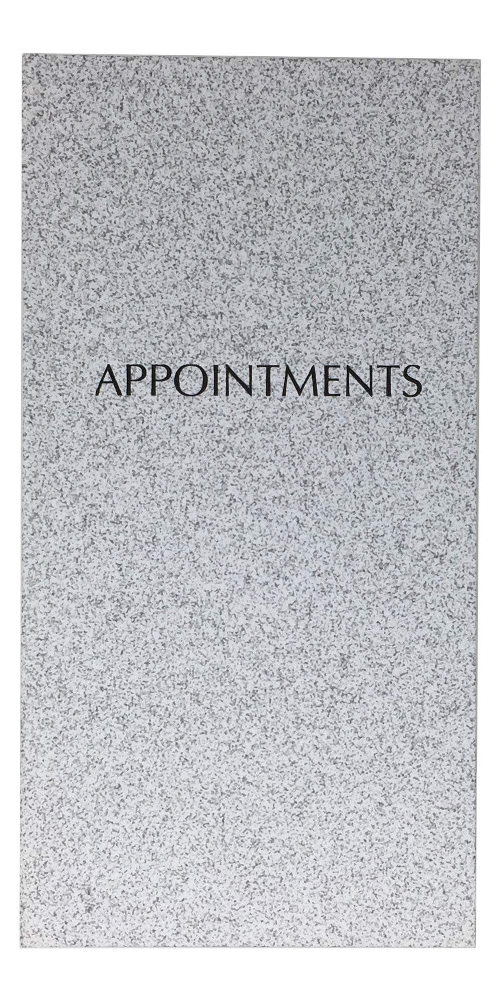Quirepale Appointment Book 3 Column Assistant Grey