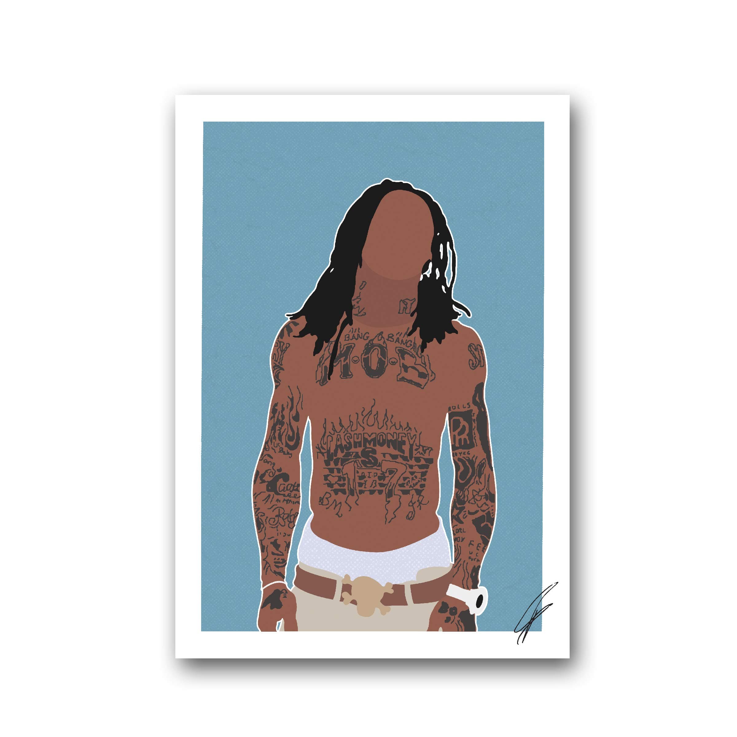 Lil Wayne INSPIRED Print/Poster
