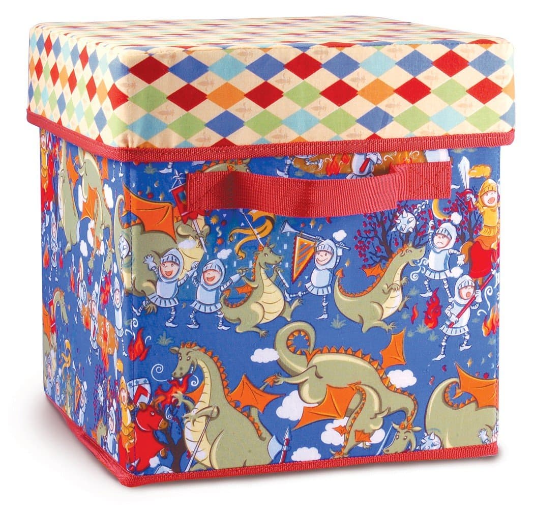 Storage Box Seat - "What's a DRAGON?" Pattern