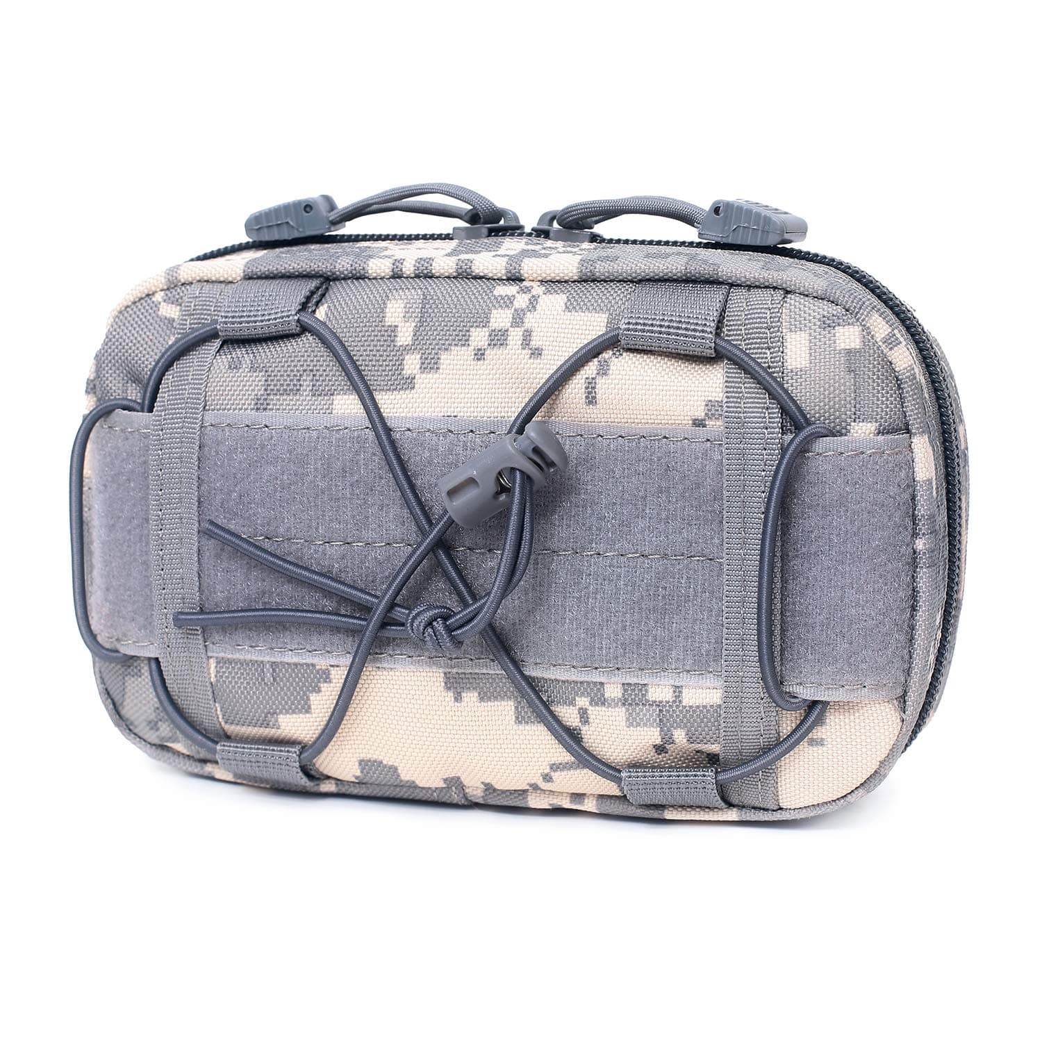 Tactical Molle Horizontal Admin Pouch Compact 1000D Utility EDC Tool Bag with Shoulder Strap