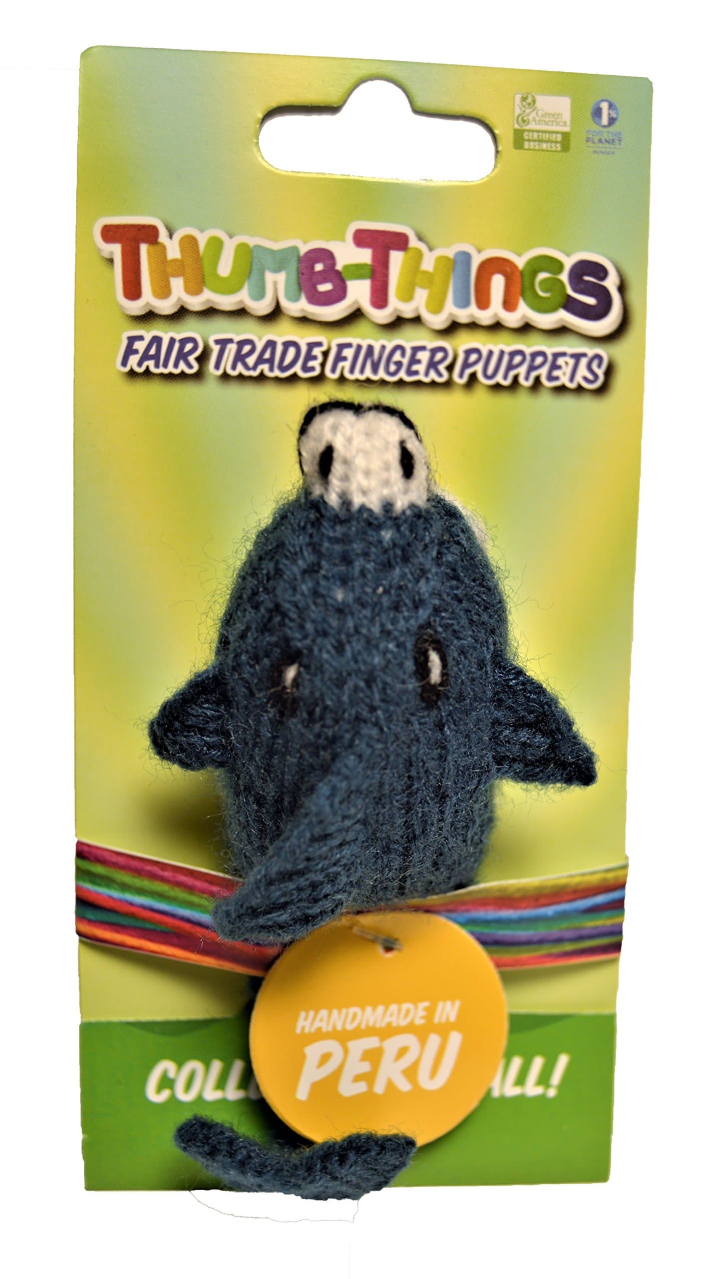 ThumbThings Bottle-Nose Dolphin Finger Puppet