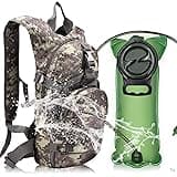 YONLE Tactical Hydration Pack Backpack Water Backpack with 2.5L Bladder for Hiking Biking Running Walking and Climbing