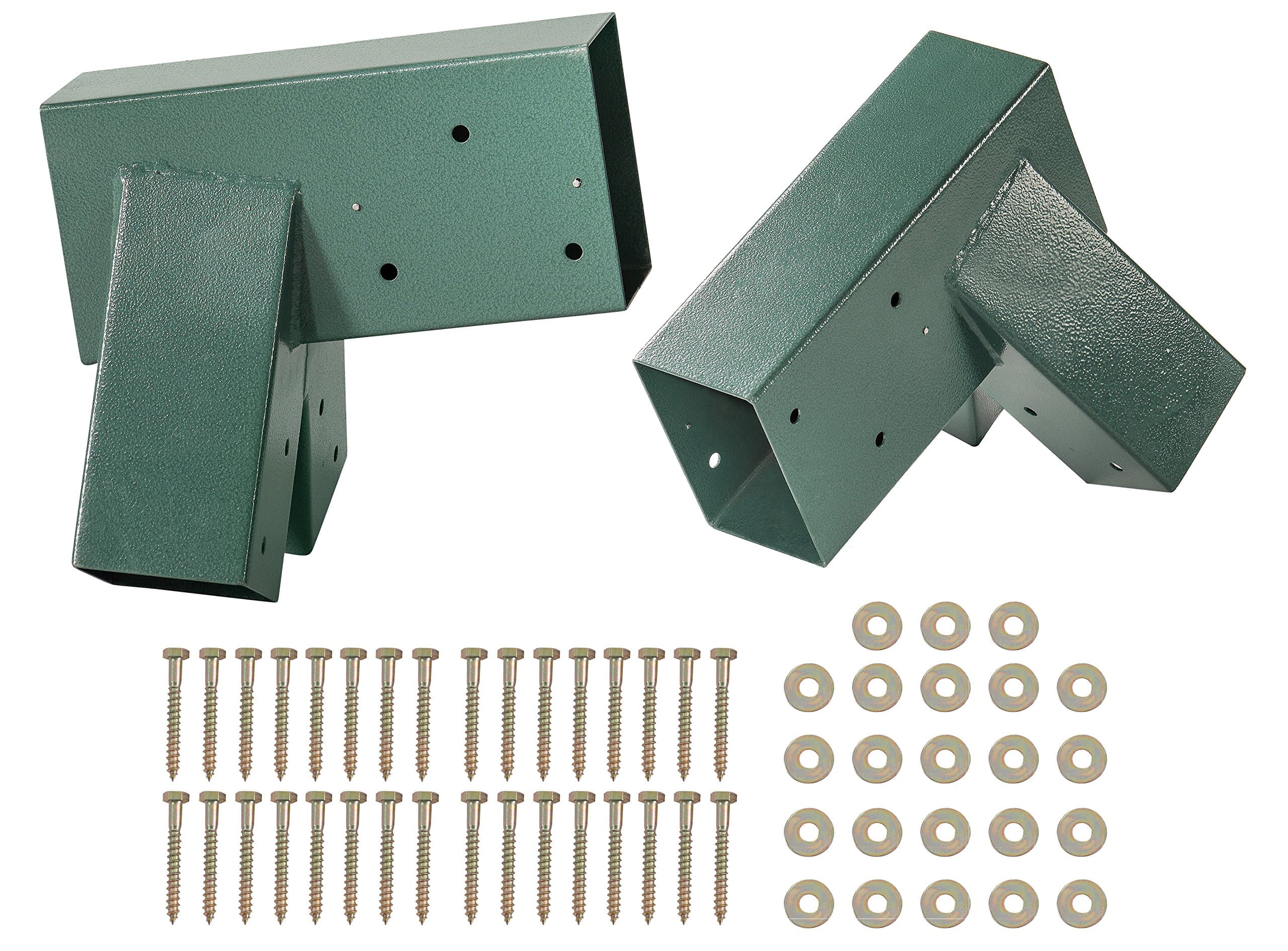 Swingan A Frame Bracket Powder Coating, Green