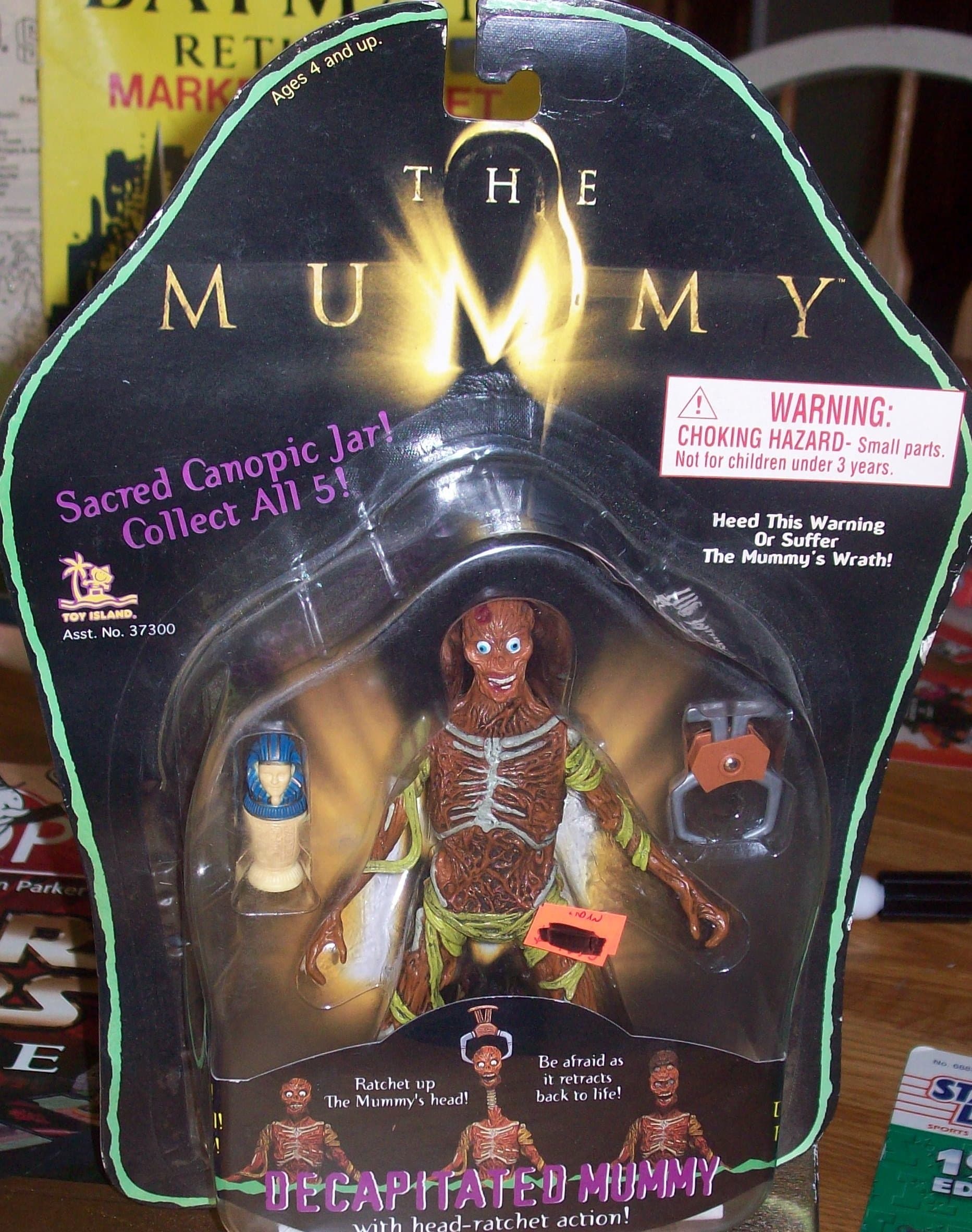 THE MUMMY DECAPITATED MUMMY