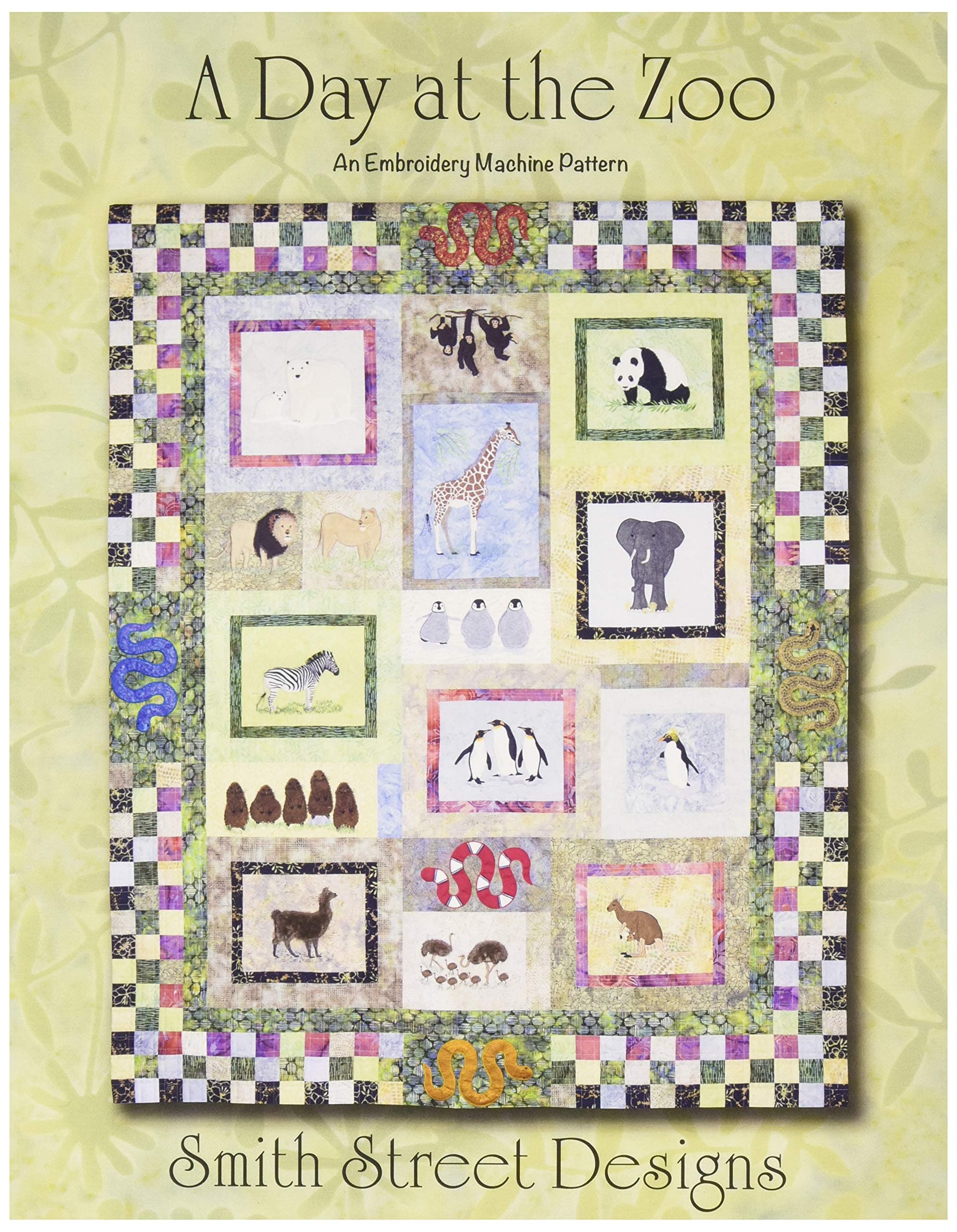 A Day at The Zoo Pattern