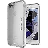 iPhone 8 Plus / 7 Plus Case, Ghostek Cloak 3 Series Slim TPU Ultra Durable Cover (Silver)