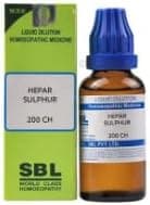 SBL Hepar Sulphur Dilution 200 CH (30ML)- Pack of 2