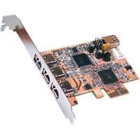 EX-16500E Controller PCI-Express x 1 3 x FireWire External + 1 x FireWire Internal 63 Devices