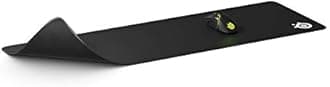 SteelSeries QcK Gaming Surface - XL Stitched Edge Cloth - Extra Durable - Sized to Cover Desks, Classic Black