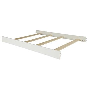 Full Size Conversion Kit Bed Rails for Truly Scrumptious Cribs | Multiple Finishes Available (White)