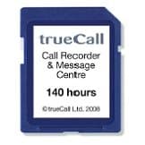 trueCall Call Recorder memory card - 140 hours