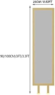 Metal Glass Staircase Handrails - Villa Wrought Iron Stair Railing, Luxury Style Staircase Handrail, Gold, 90/100cm x 25cm, Polished Iron and Glass