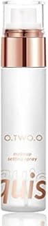 O.TWO.O Moisturizing Make-up Setting and Fixing Spray | Lightweight Facial Skin Hydration and Oily Skin Control | Waterproof Make Up Face Setting Spray | - 50mL